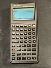 Hewlett Packard HP 48SX scientific expandable graphing calculator tested READ