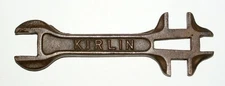 Old Vintage KIRLIN K115 Farm Implement Plow Wrench Tool Beattie, KS
