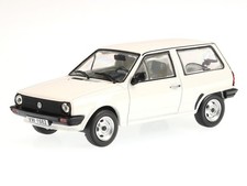 VW Polo 2 86c Fastback 1982 white diecast model car IXO-am 1:43