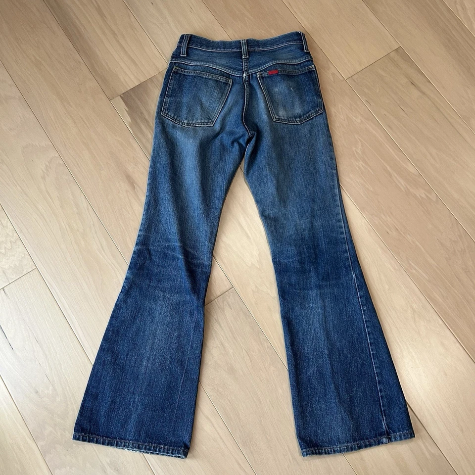 Jean azul vaquero vintage Big Smith acampanado campana talla 27x31 Foto 4 de 4