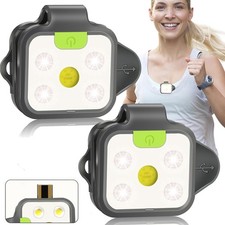 Running Light, 2Pack Reflective Safety-Light for Runners, Rechargeable LED Li...