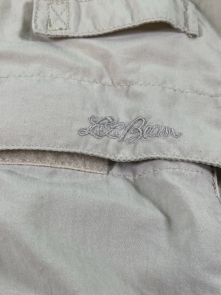 Рубашка мужская LL Bean для ловли рыбы нахлыстом с длинным рукавом желтовато-коричневая вентилируемая легкая для походов - Изображение 4 из 4