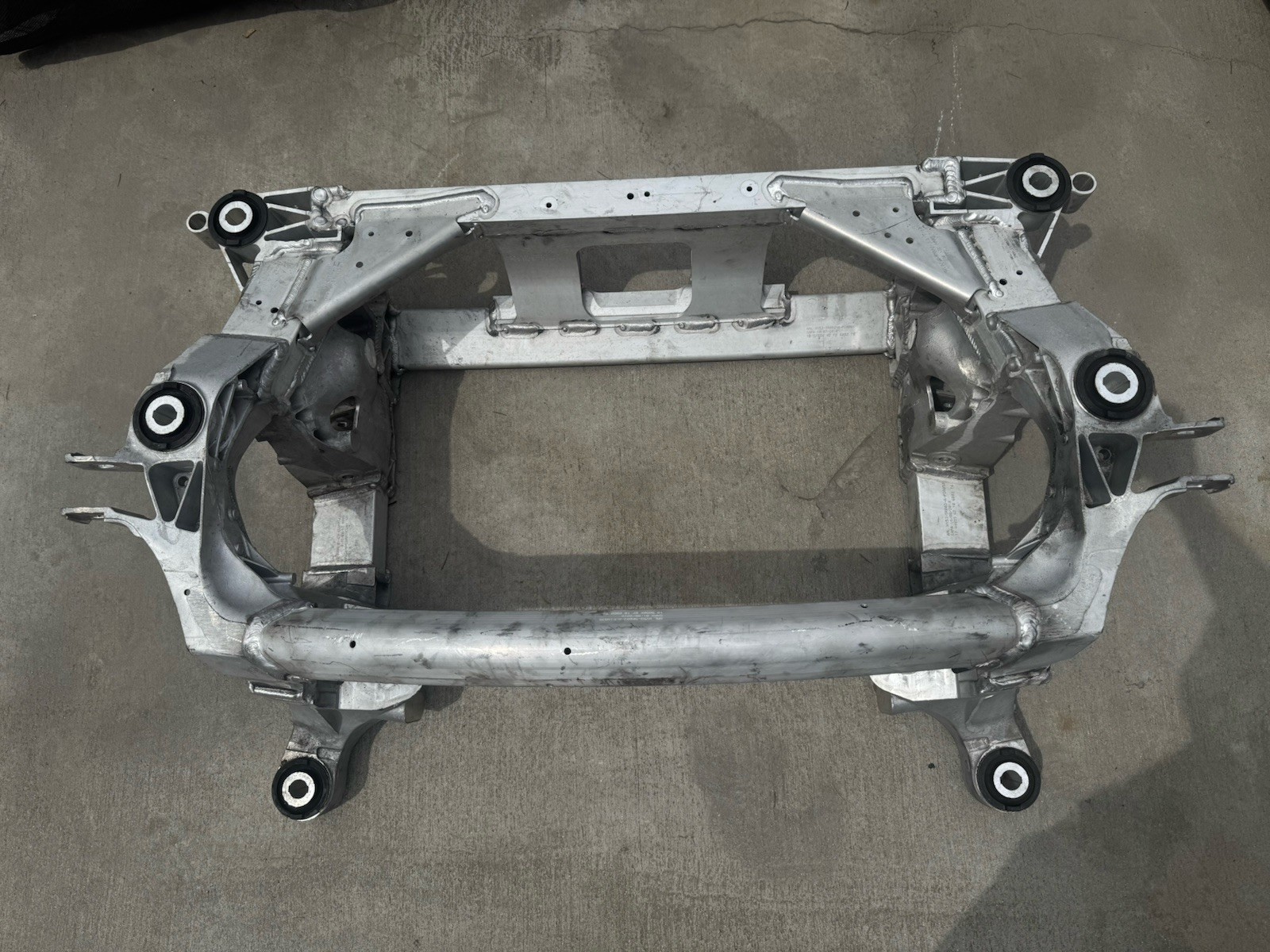 OEM Aston Martin DB11 Volante Rear Crossmember Subframe Cradle HY53-5R003-A