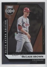 2021 Panini Elite Extra Edition /999 McCade Brown #104 0z6h