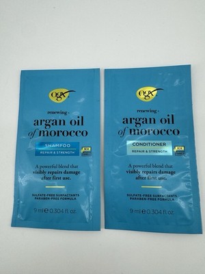 OGX Renewing+ Argan Oil of Morocco Conditioner and Shampoo Sample Set