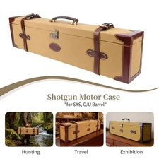 Tourbon Breakdown Shotgun Motorcase Hard Case Safe Storage O/U SXS Box Cabinet