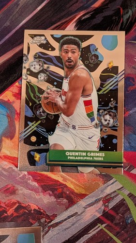 Quentin Grimes – 2025-26 Topps Cosmic Chrome Basketball · Base Cards #3 Quentin Grimes