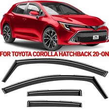 Side Window Deflectors Rain Guards for 2020-2026 Toyota Corolla Hatchback