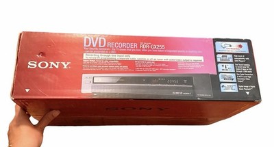 Sony RDR-GX255 DVD Recorder Open Box Never Used Brand New
