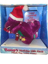 Barney s Holiday Gift Pack. Plush Toy With Video.