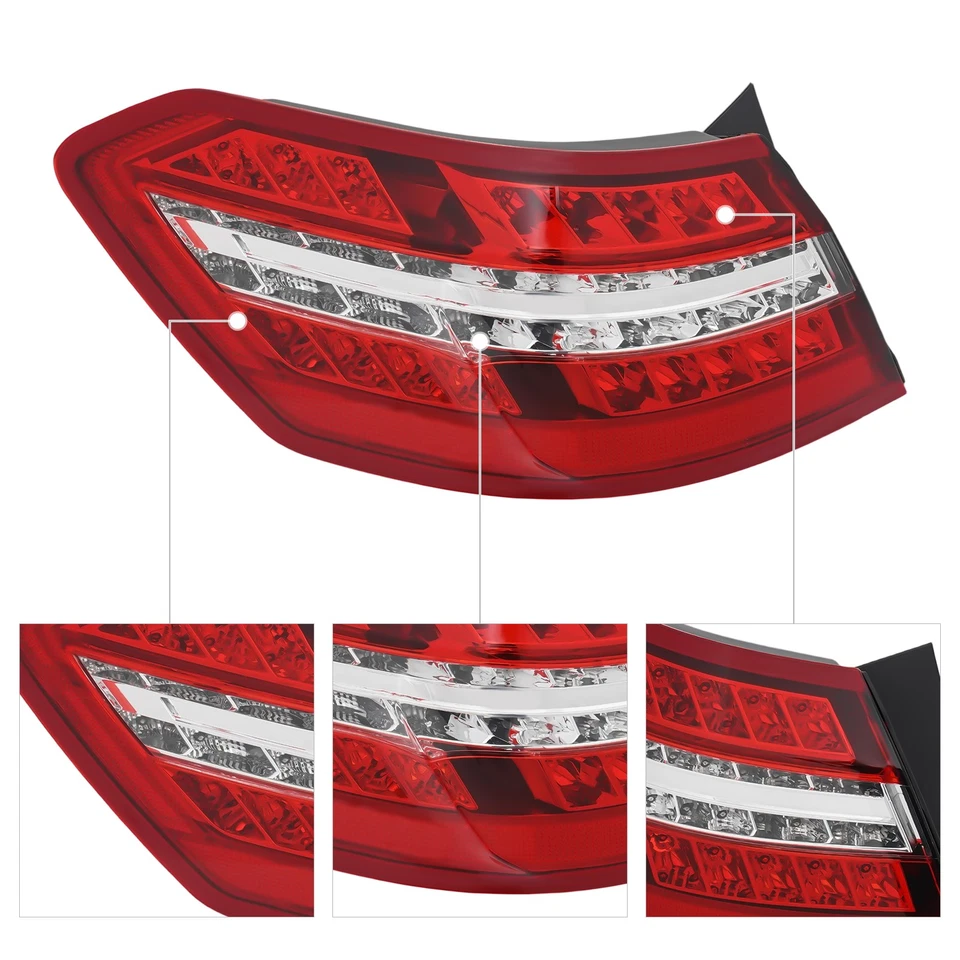 Luz trasera izquierda lado conductor mercedes-benz e350/e550/e63 amg 2010-2013 Foto 3 de 4