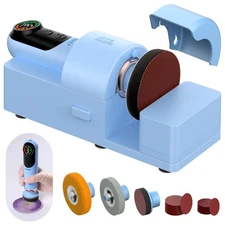4-in-1 Electric Resin Sanders and Polisher, 2000mAh*2 Large Battery Capacity,...