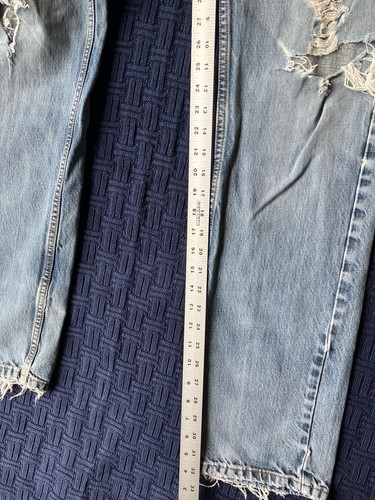 Harley-Davidson Men's Jeans 32x34 Distressed Thrashed Denim - Picture 8 of 13