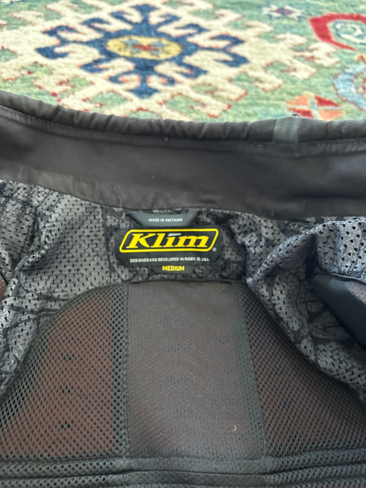 Klim Carlsbad goretex motorcycle jacket with pads