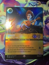 2026 Disney Lorcana Wilds Unknown Woody Waiting For A Friend Epic 205/204