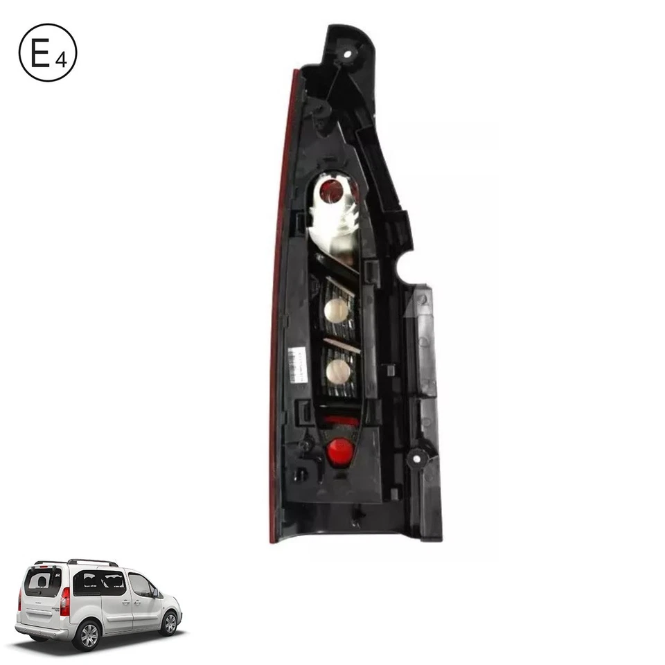 Citroen Berlingo Peugeot Partner Tepee Right Tail Light 9677205080 - Image 3 of 4