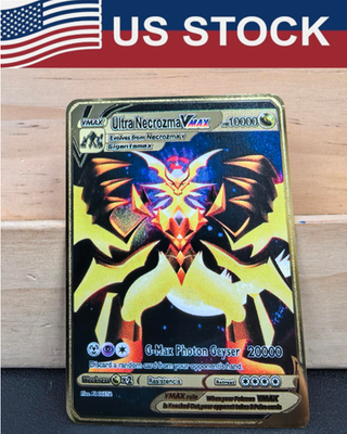 Pokmon 10000point Metal Cards TCG Ultra Necrozma Pokemon Golden Gifts NEW Pokmon 10000point Metal Cards TCG Ultra Necrozma Pokemon Golden Gifts NEW