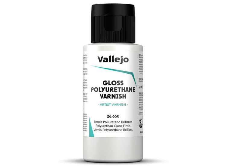 Vallejo VA26650 60ml - Polyurethane Gloss Varnish