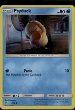 Carta Pokemon Psyduck Holo comune detective Pikachu 7/18 Water Holo