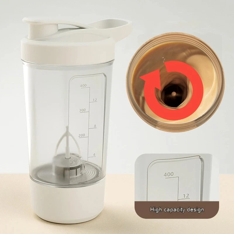 400ML 14oz Electric Protein Powder Mixing Cup Automatic Shaker Mixer Shake Bottl
Opens in a new wind