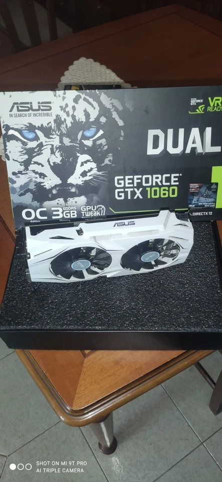 Nvidia Asus GTX 1060 3 OC - Immagine 3 di 4