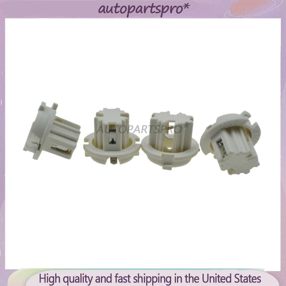 Nuevo soporte de enchufe de bombilla de lámpara de freno de luz trasera 4 piezas para BMW X5 E53 E70 E65 Foto 2 de 4