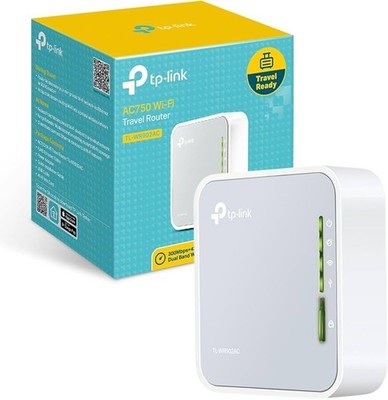 TP-Link AC750 Wi Fi Wireless Portable Nano Dual Band Travel Router TL-WR902AC