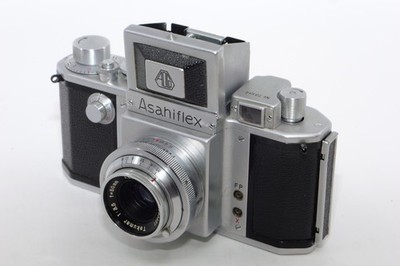 Asahiflex IIa early Japanese SLR camera. Takumar 50mm f3.5 lens