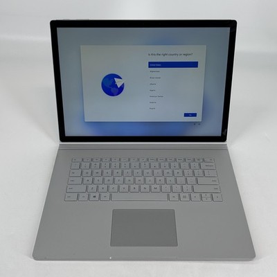 Microsoft Surface Book 3 15 TOUCH i7-1065G7 1.30GHz 32GB 1TB SSD - Good