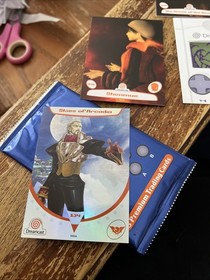 Sega Dreamcast Trading Cards 20 Singles, 4 Open Packs Limited Run Games READ