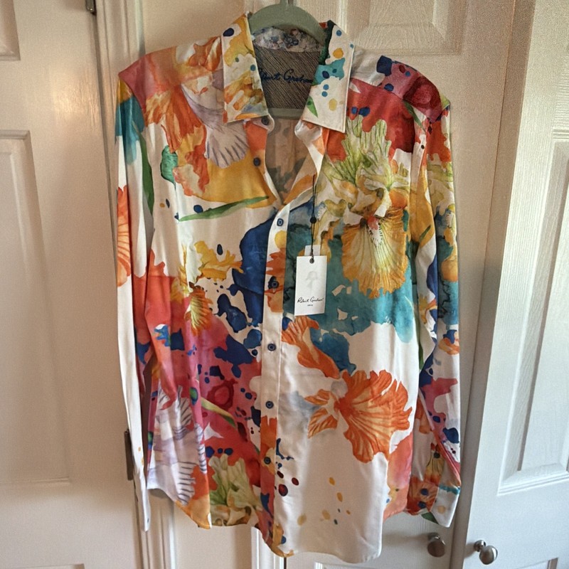 Robert Graham Men's Long Sleeve Button-Up Corrective