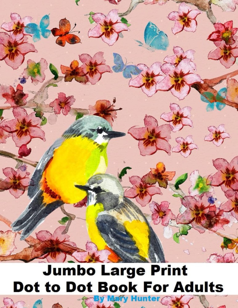 Jumbo Large Print Dot to Dot Book For Adults: Dot-to-Dots For Adulst - Paperback