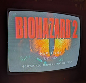 Biohazard 2 CIB w/stickers - PlayStation PS1 PSOne. Tested. From Japan