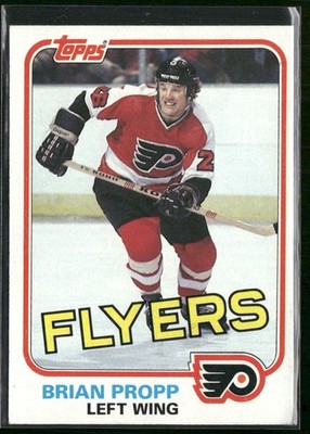 1981-82 Topps Brian Propp #110 East Philadelphia Flyers