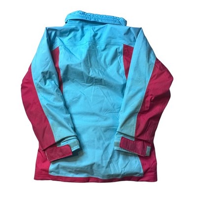 Patagonia Jacket Girls M 10 Pink Blue Insulated Ski Snowboard