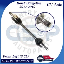 GSP OEM Front Left CV Axle For 2017-2019 Honda Ridgeline 3.5L Lifetime Warranty