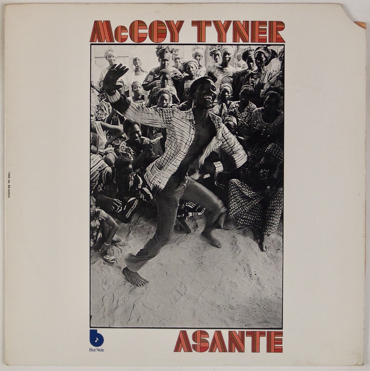 McCOY TYNER: Asante US Blue Note BN-LA223-G Jazz LP Post Bop '74