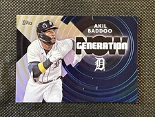 2022 Akil Baddoo Topps Generation Now Gold #GN-41 7/75