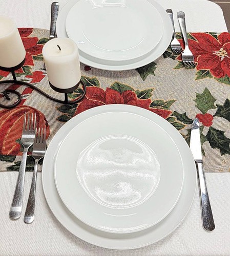 Corredor de mesa de Navidad festivo Wizardi F07M5-8B - Imagen 3 de 5
