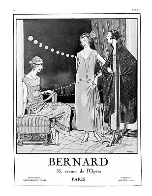 Vogue Paris Magazine, Reprint Mar 1922, Vol 4.5 Art Deco Fashion
