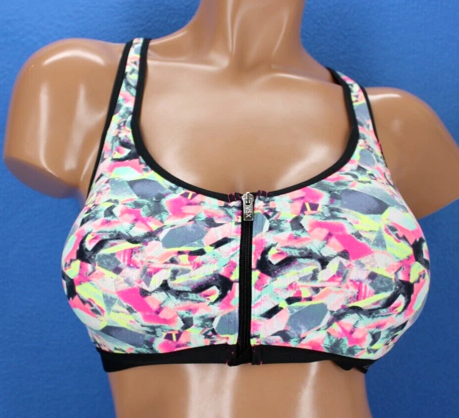 Victoria Secret VSX Underwire Lined Sport Bra Size 32DD #D7719