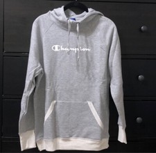 CHAMPION Classic Script Logo Ladies Hooded Sweatshirt Women's HOODIE New M