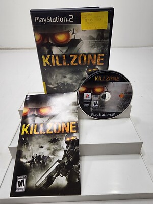 Killzone (Sony PlayStation 2, 2004) Complete With Manual Online Broadband Only
