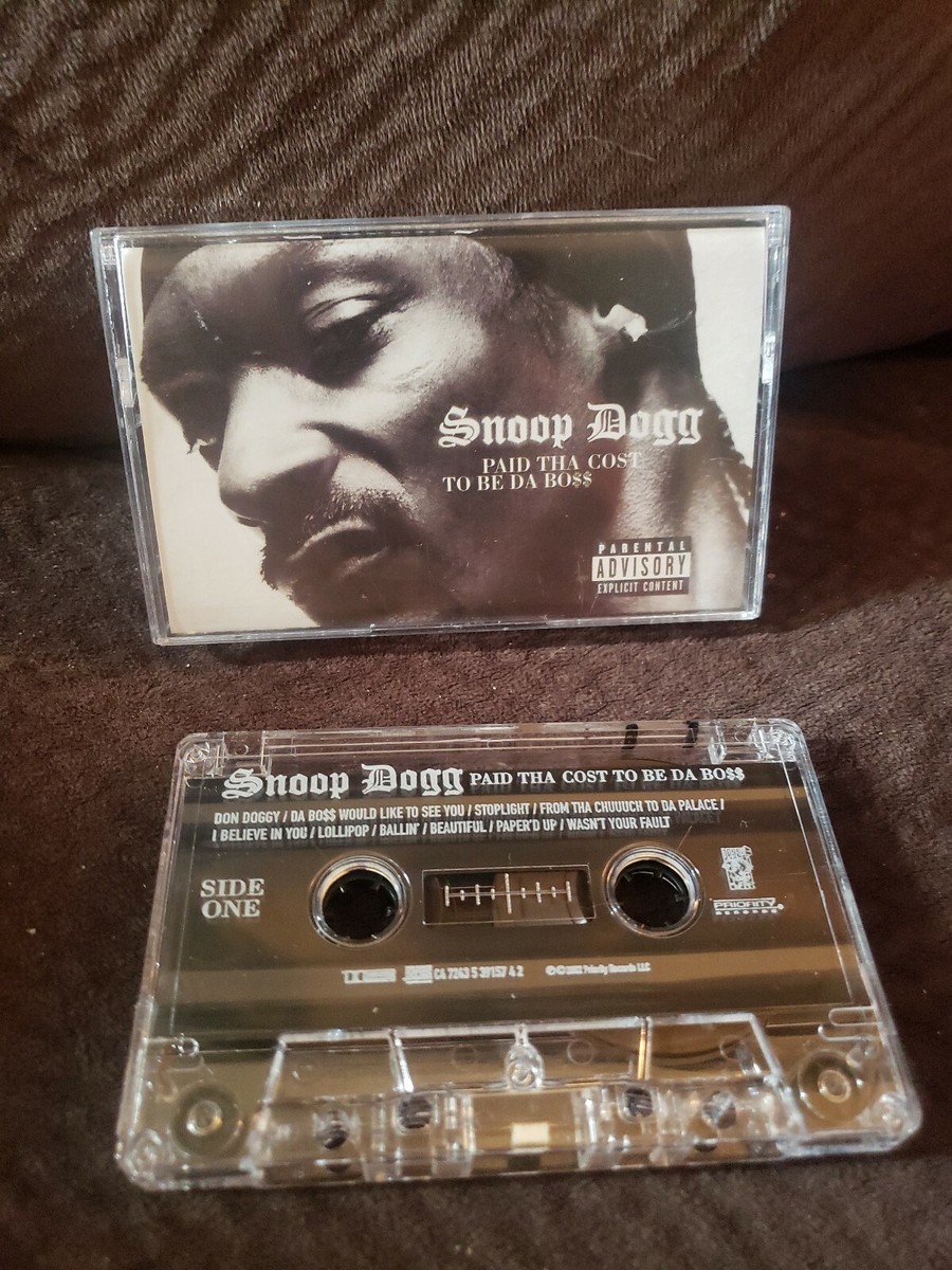 Snoop Dogg Paid Tha Cost To Be Da Boss Cassette Tape | eBay