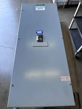 GENERAL ELECTRIC 600A RATED BREAKER ENCLOSURE N1 W/ 500A TRIP ON BREAKER