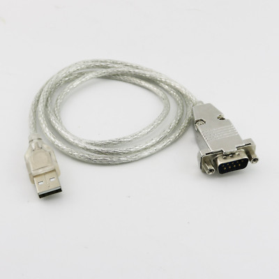 1x 3ft USB to RS232 DB9 9-pin Serial COM Port Cable Cord for Windows XP/7/8/10