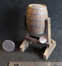 Butter Churn duży komercyjny styl vintage naprawiony 1:12 MINI AS IS 9606