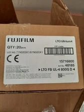 (20x) FUJI FUJIFILM 15716800 LTO 4 ULTRIUM 4 DATA TAPE CARTRIDGE w/Barcodes  