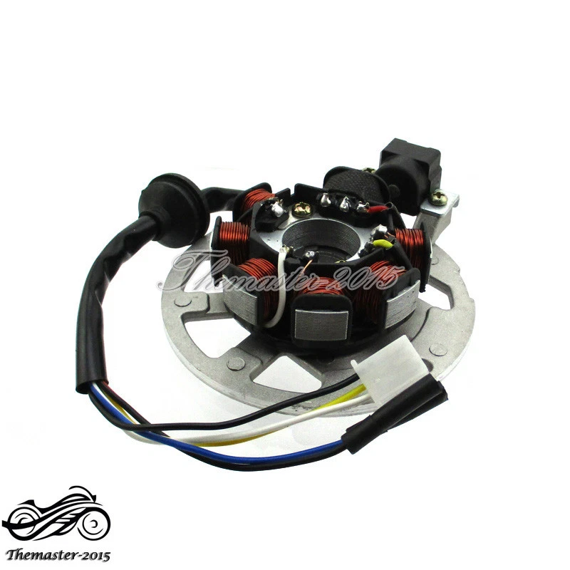 Estator magnético de 5 cables para 50cc 90cc 2 tiempos KYMCO Cobra AEON 50 Mangosta Foto 3 de 4