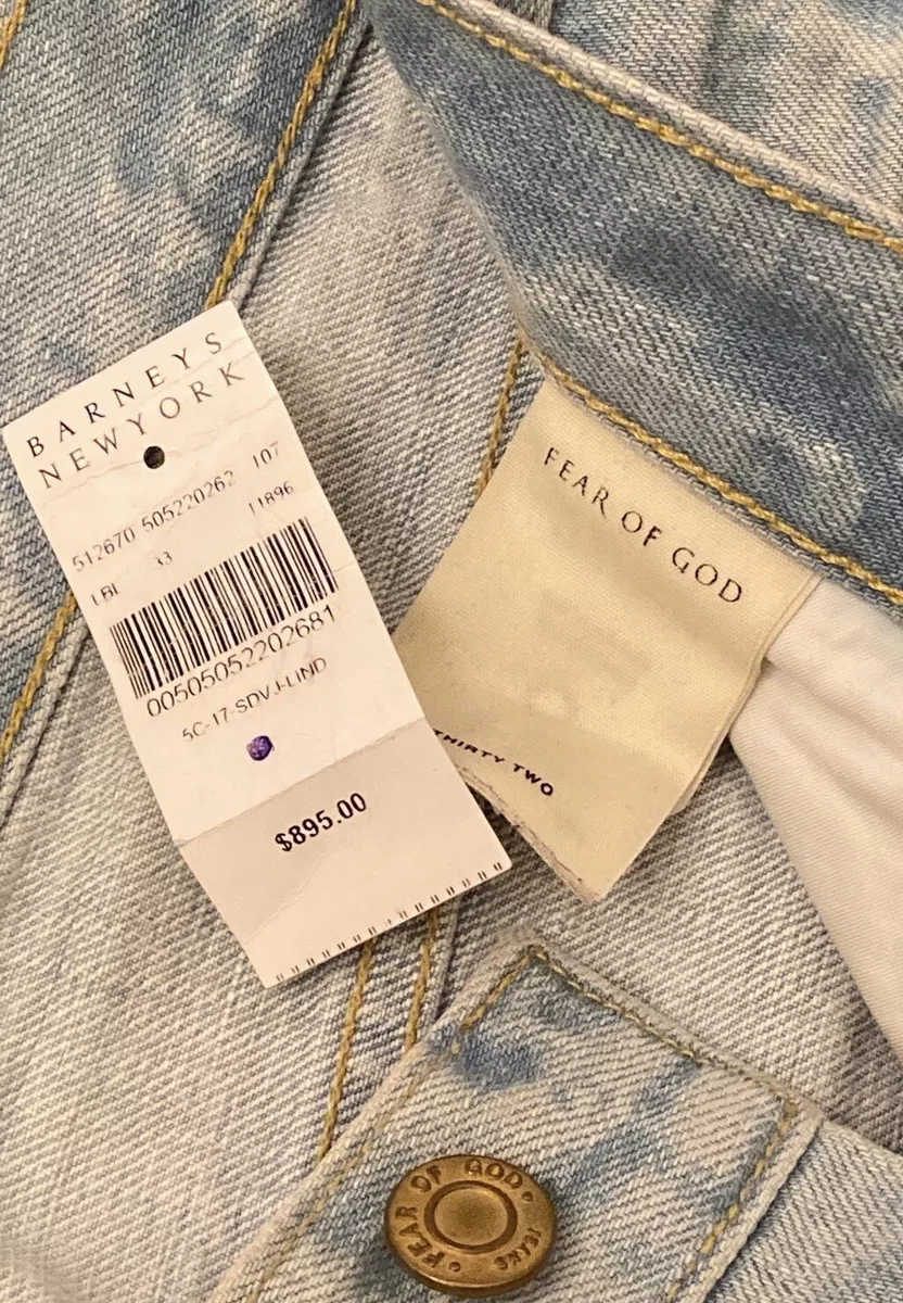 FEAR OF GOD SIXTH RELAXED DENIM JEAN